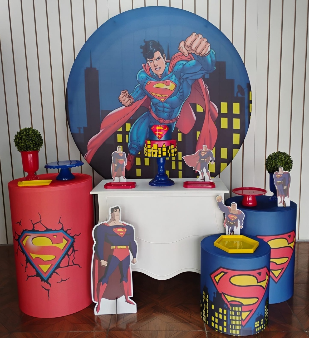 Superman * Kit Prata - LupitoDecoraçõespegueemonte