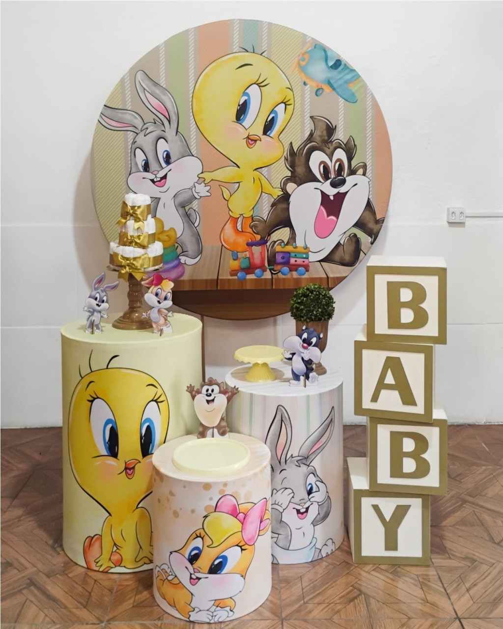 Looney Tunes * Kit Baby - LupitoDecoraçõespegueemonte