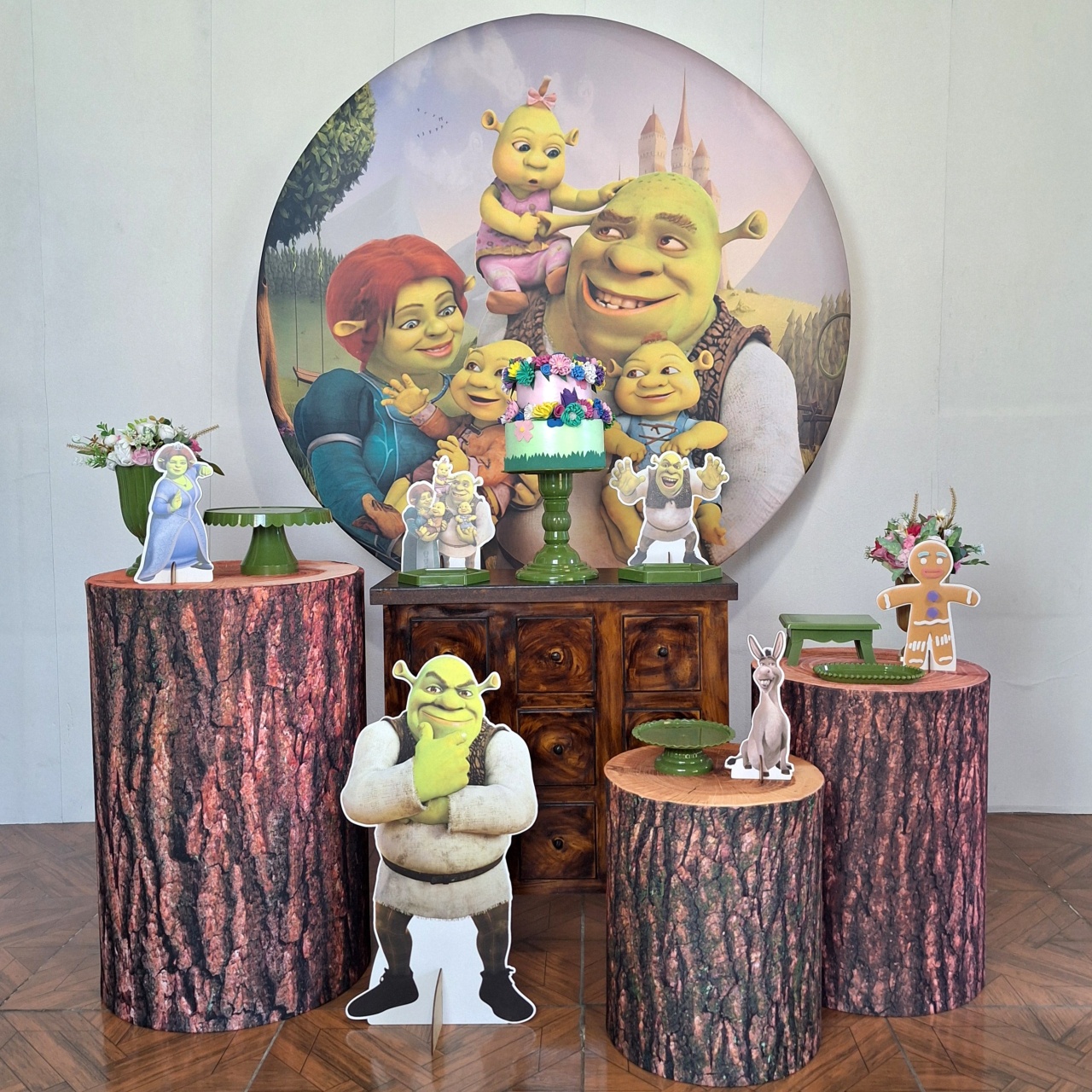 Shrek * Kit Prata - LupitoDecoraçõespegueemonte