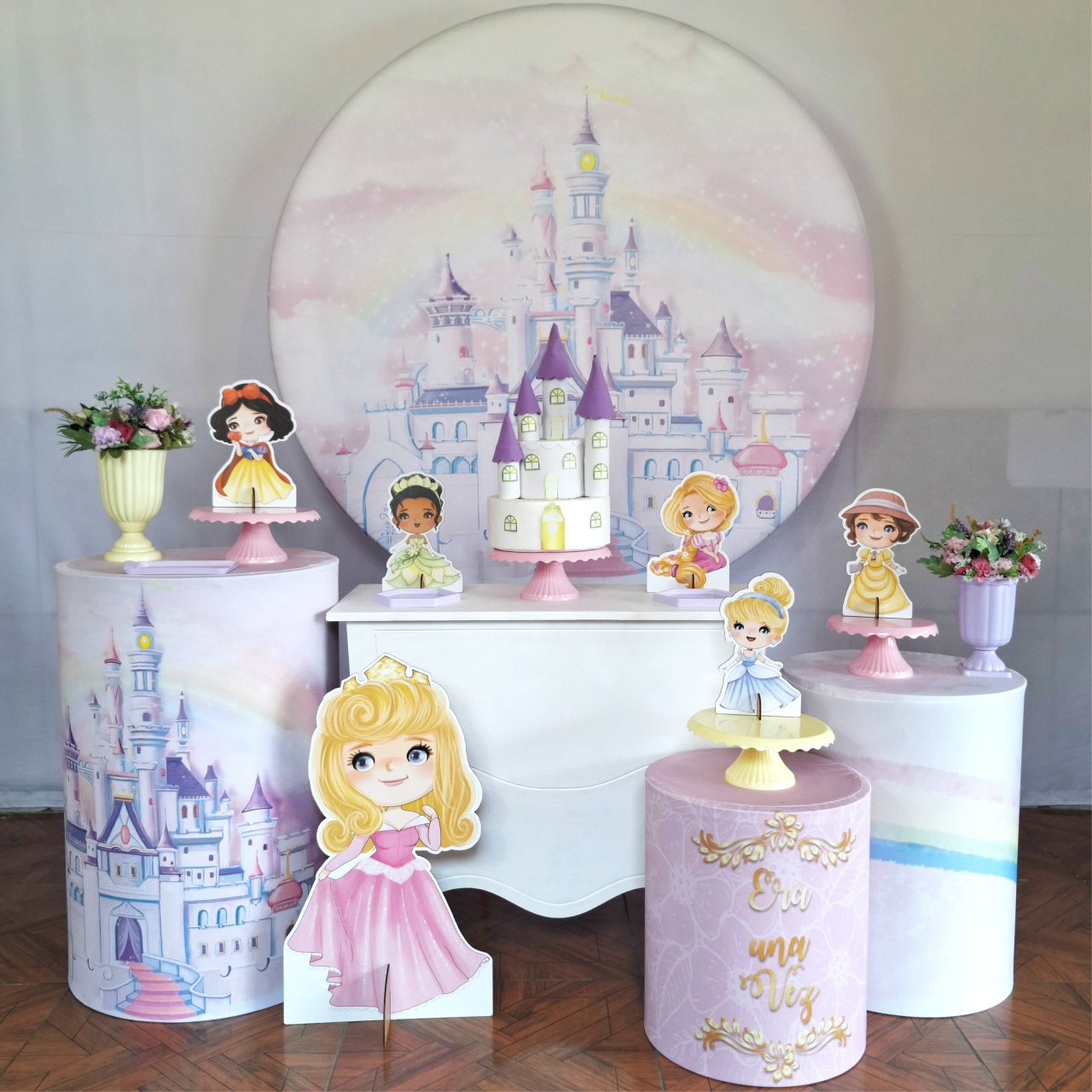Castelo * Kit Prata - LupitoDecoraçõespegueemonte
