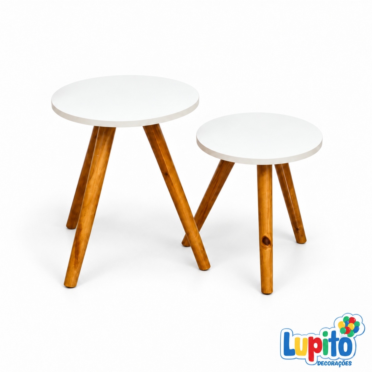Duas Mesa Palito M E P - LupitoDecoraçõespegueemonte