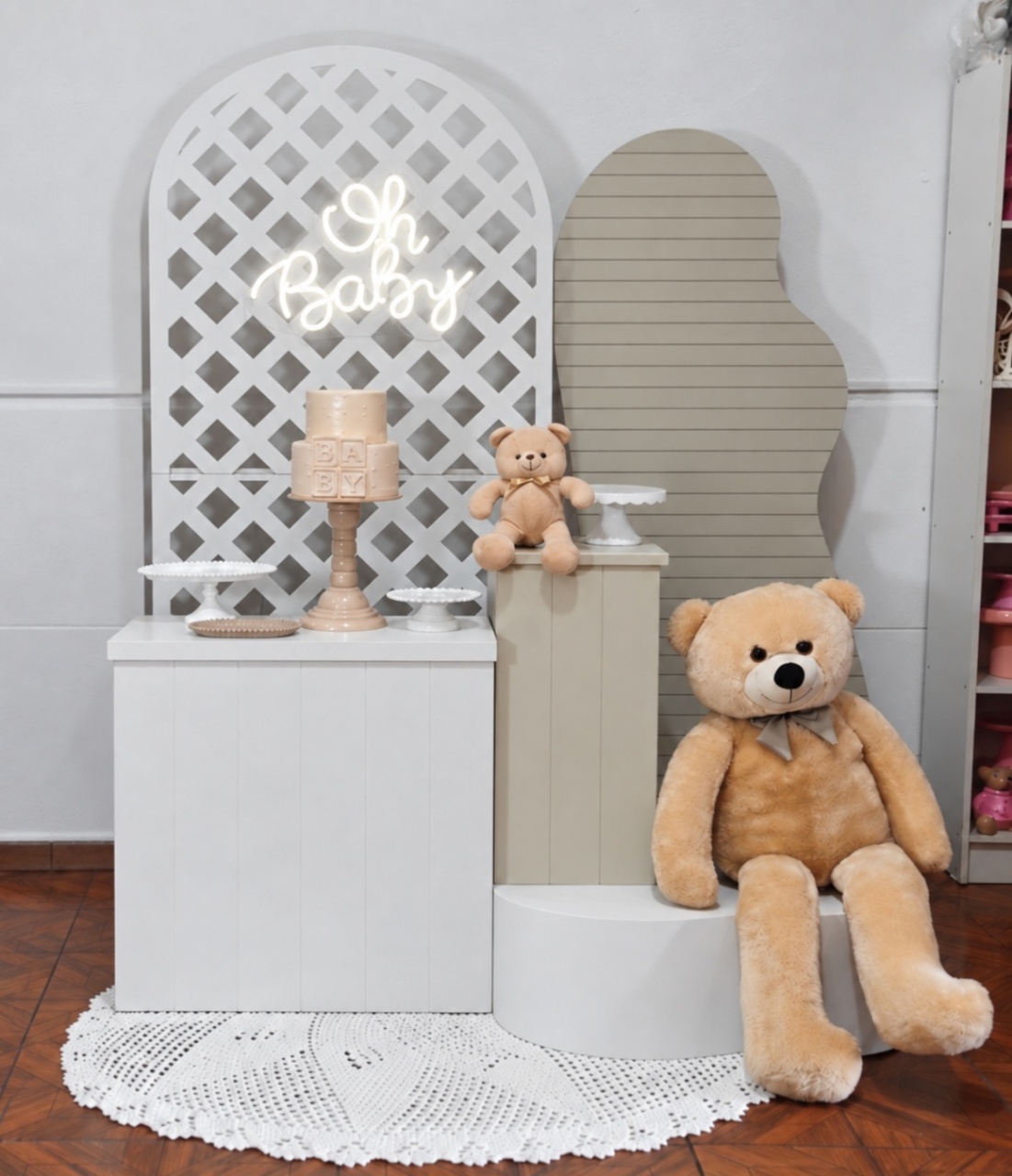 Kit Led Bb Revelação - LupitoDecoraçõespegueemonte