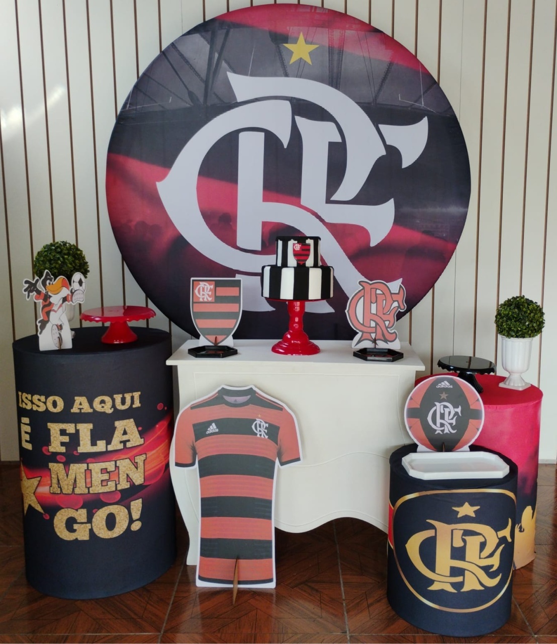 Flamengo * Kit Prata - LupitoDecoraçõespegueemonte