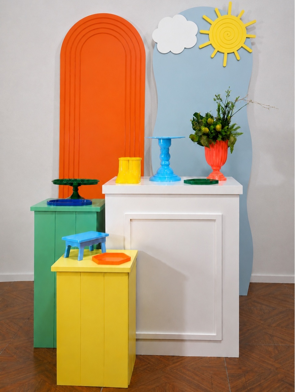 Kit Colorido Solzinho - LupitoDecoraçõespegueemonte