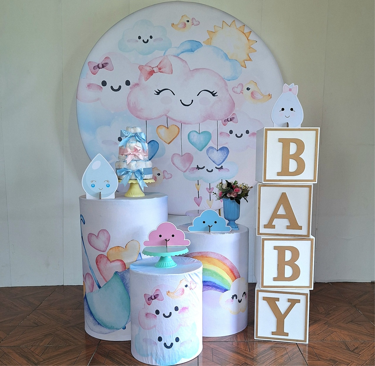 Chuva de Benção * Kit Baby - LupitoDecoraçõespegueemonte