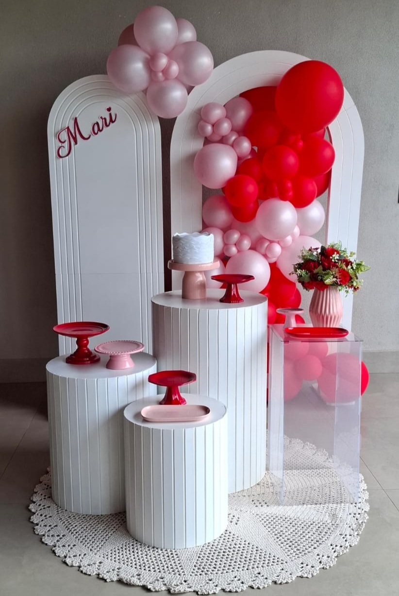 Kit Branco Mari Sem Balão - LupitoDecoraçõespegueemonte