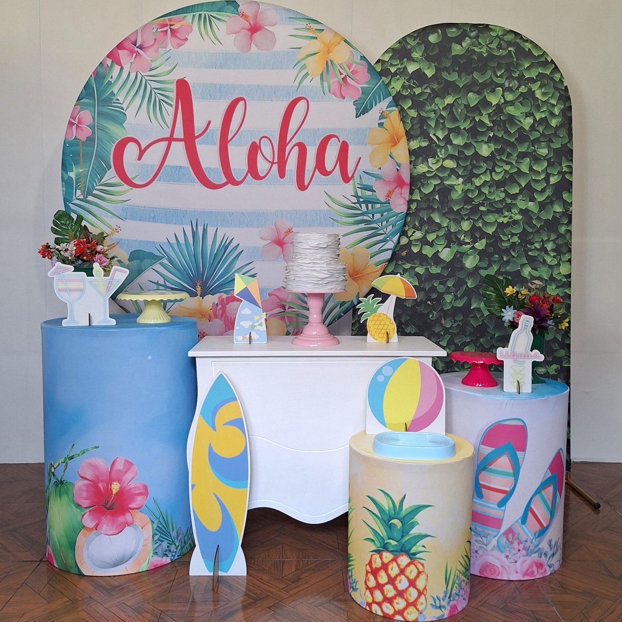 Aloha * Kit Diamante - LupitoDecoraçõespegueemonte