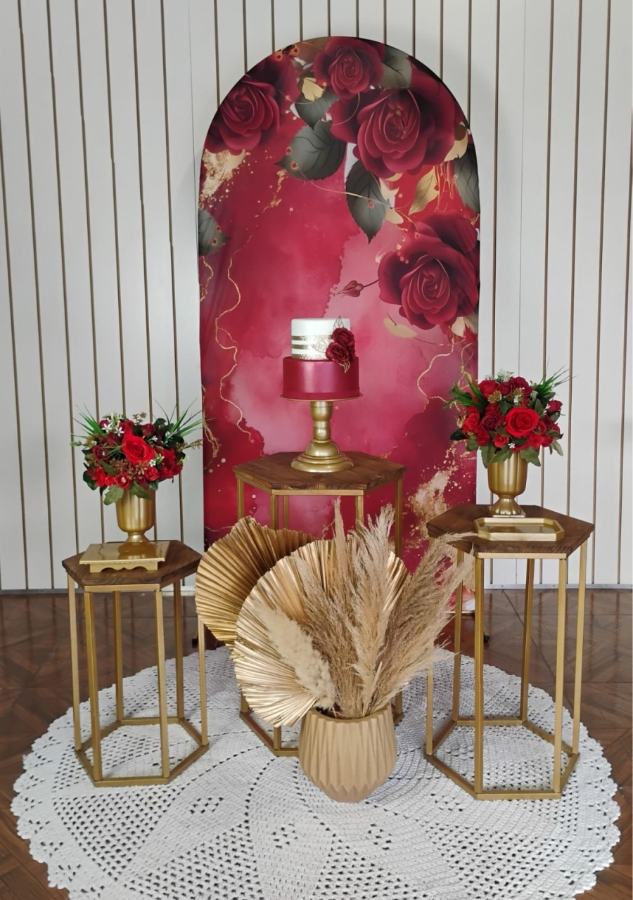 Arranjo Floral Rosas - Kit Plus - LupitoDecoraçõespegueemonte