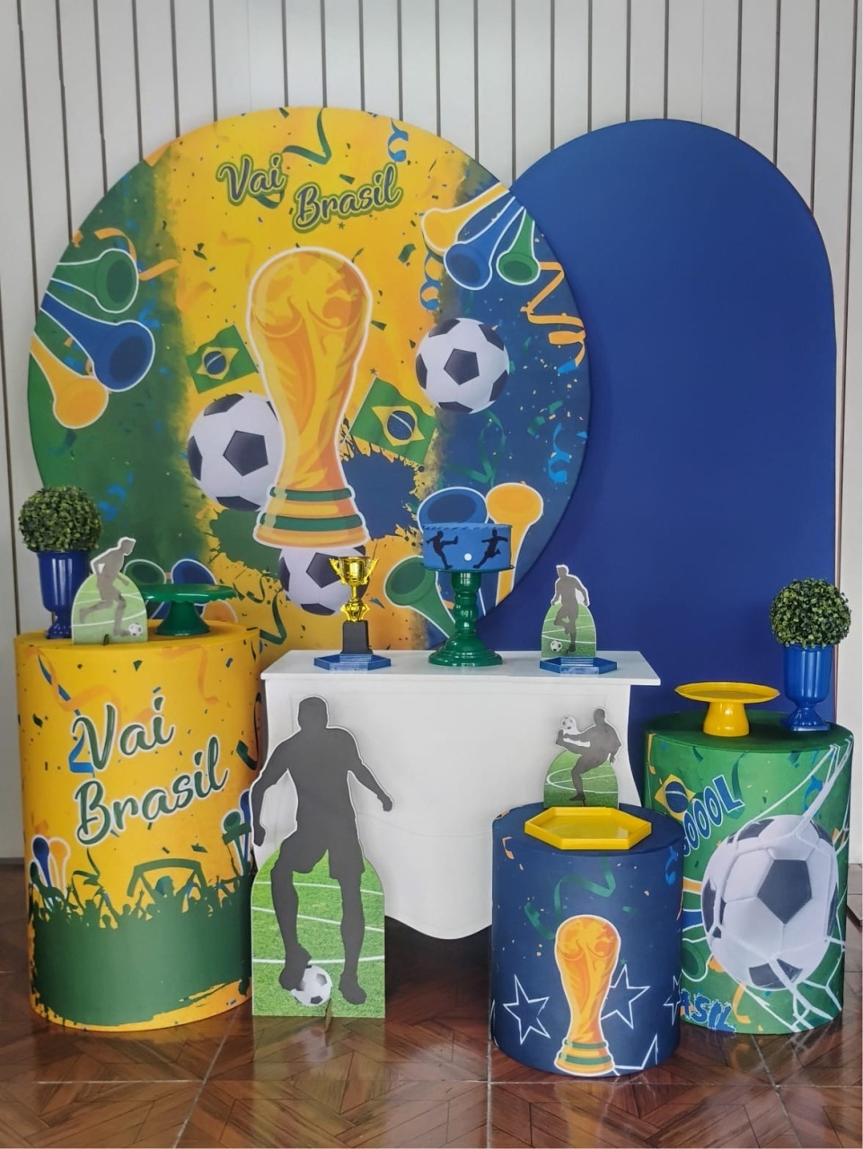 Brasil Futebol * Kit Diamante - LupitoDecoraçõespegueemonte