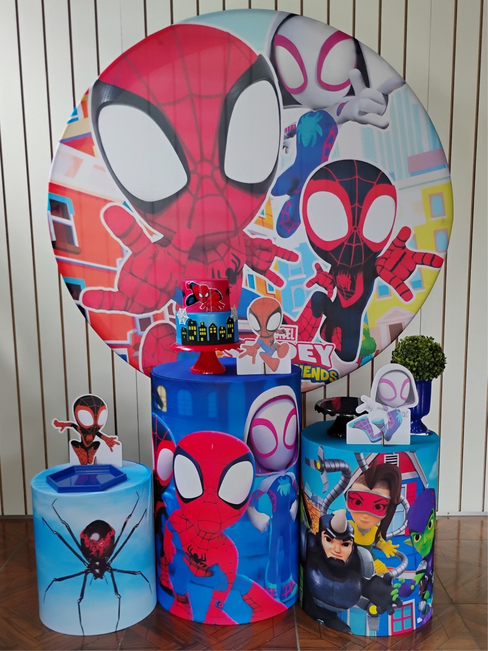 Homem Aranha Amigos Espetaculares * Kit Bronze - LupitoDecoraçõespegueemonte