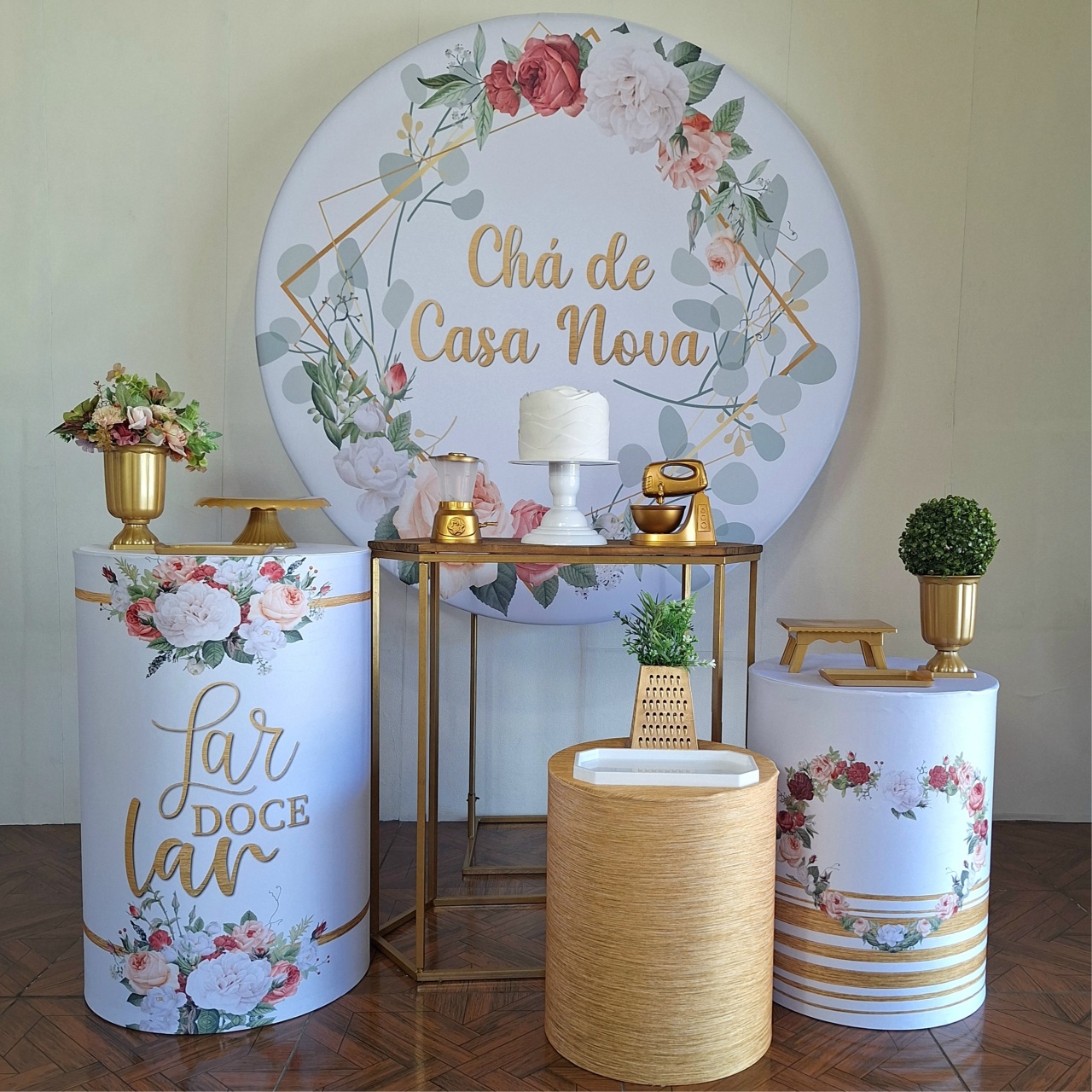 Chá Casa Nova * Kit Prata - LupitoDecoraçõespegueemonte