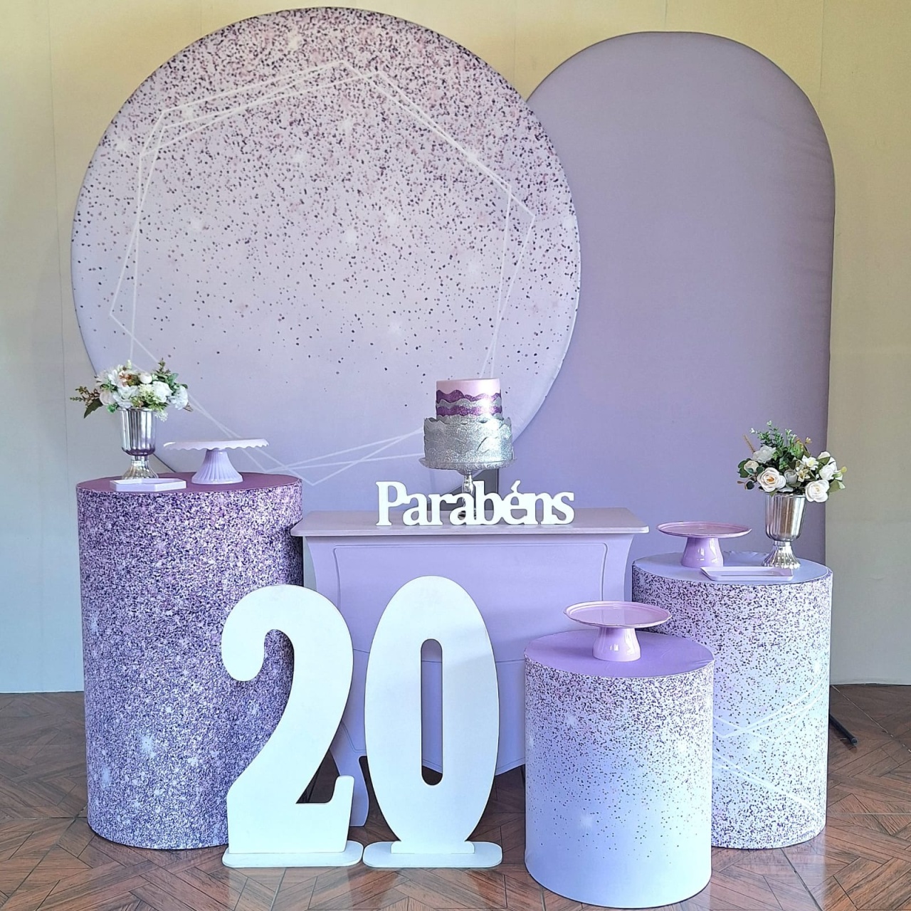 Glitter Lilás * Kit Diamante - LupitoDecoraçõespegueemonte