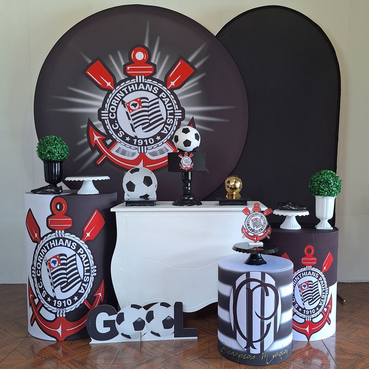 Corinthians * Kit Diamante - LupitoDecoraçõespegueemonte