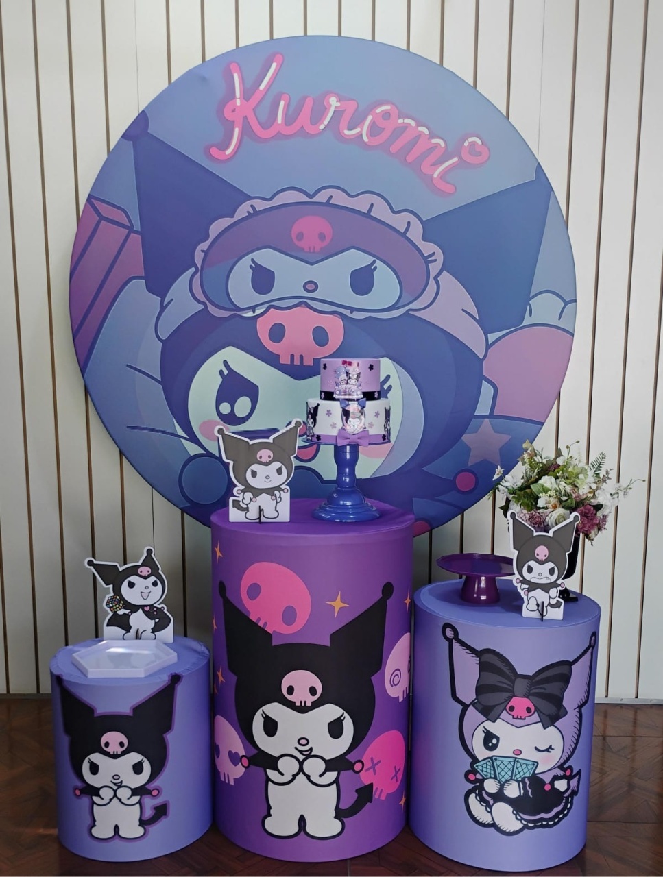 Kuromi * Kit Bronze - LupitoDecoraçõespegueemonte