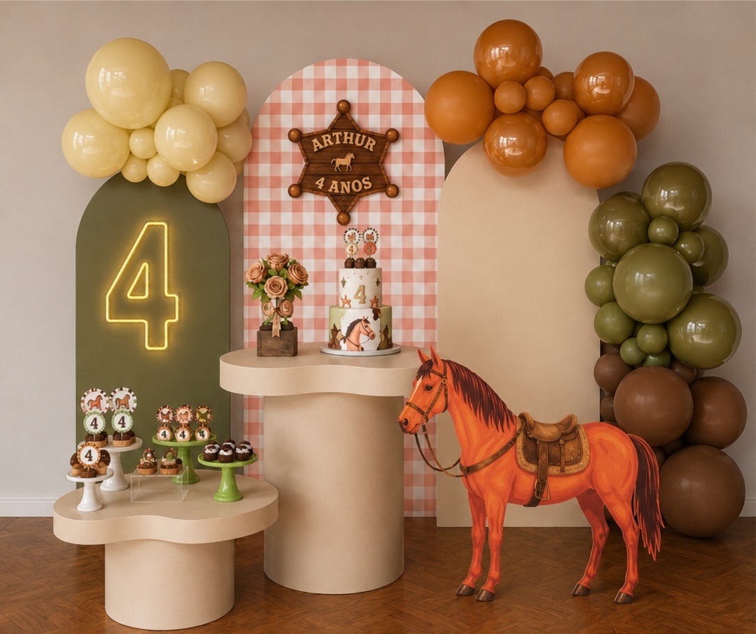 Projeto Cavalo Country - LupitoDecoraçõespegueemonte