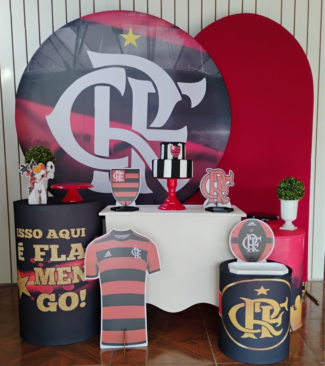 Flamengo * Kit Diamante - LupitoDecoraçõespegueemonte