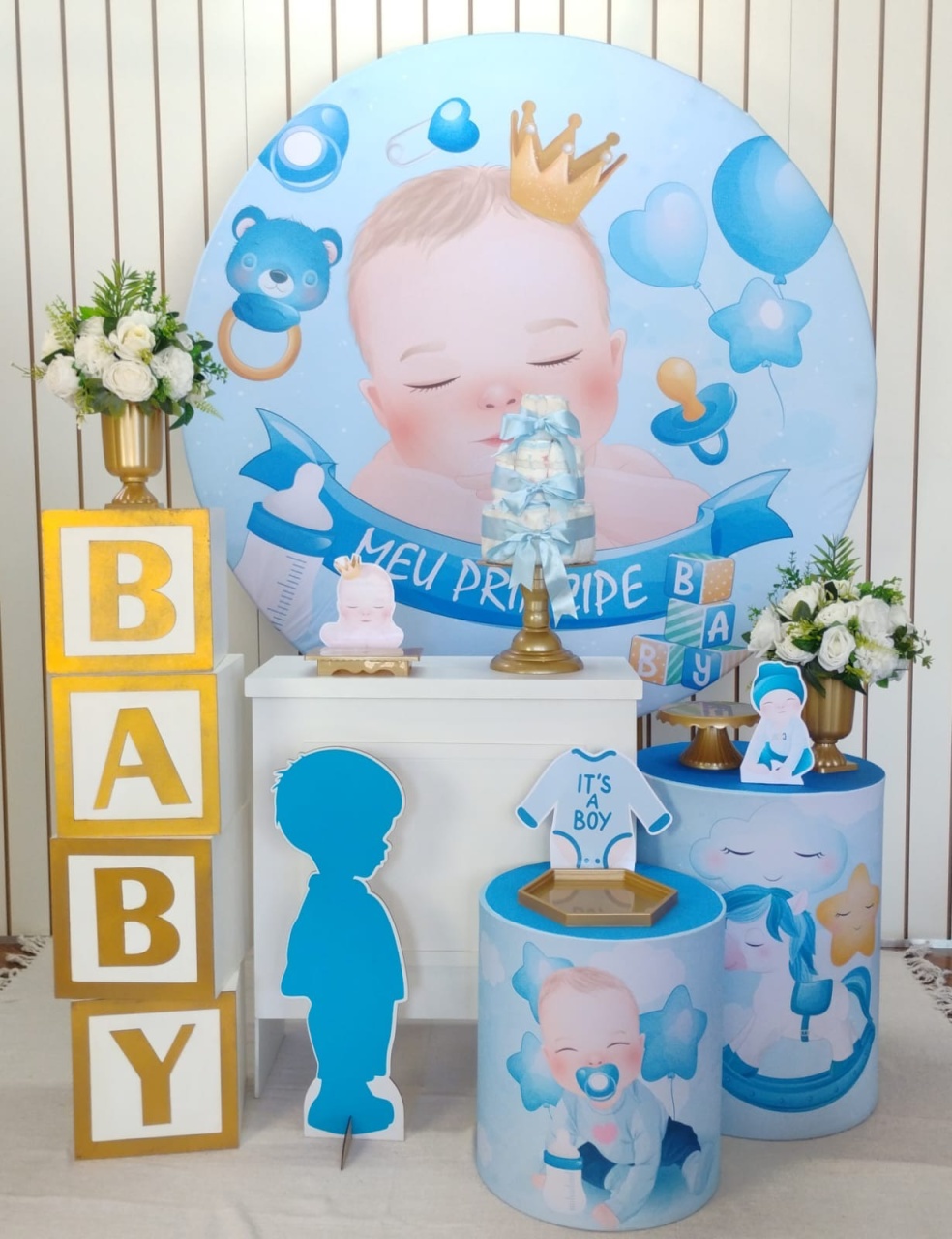 Meu Príncipe * Kit Baby Plus - LupitoDecoraçõespegueemonte
