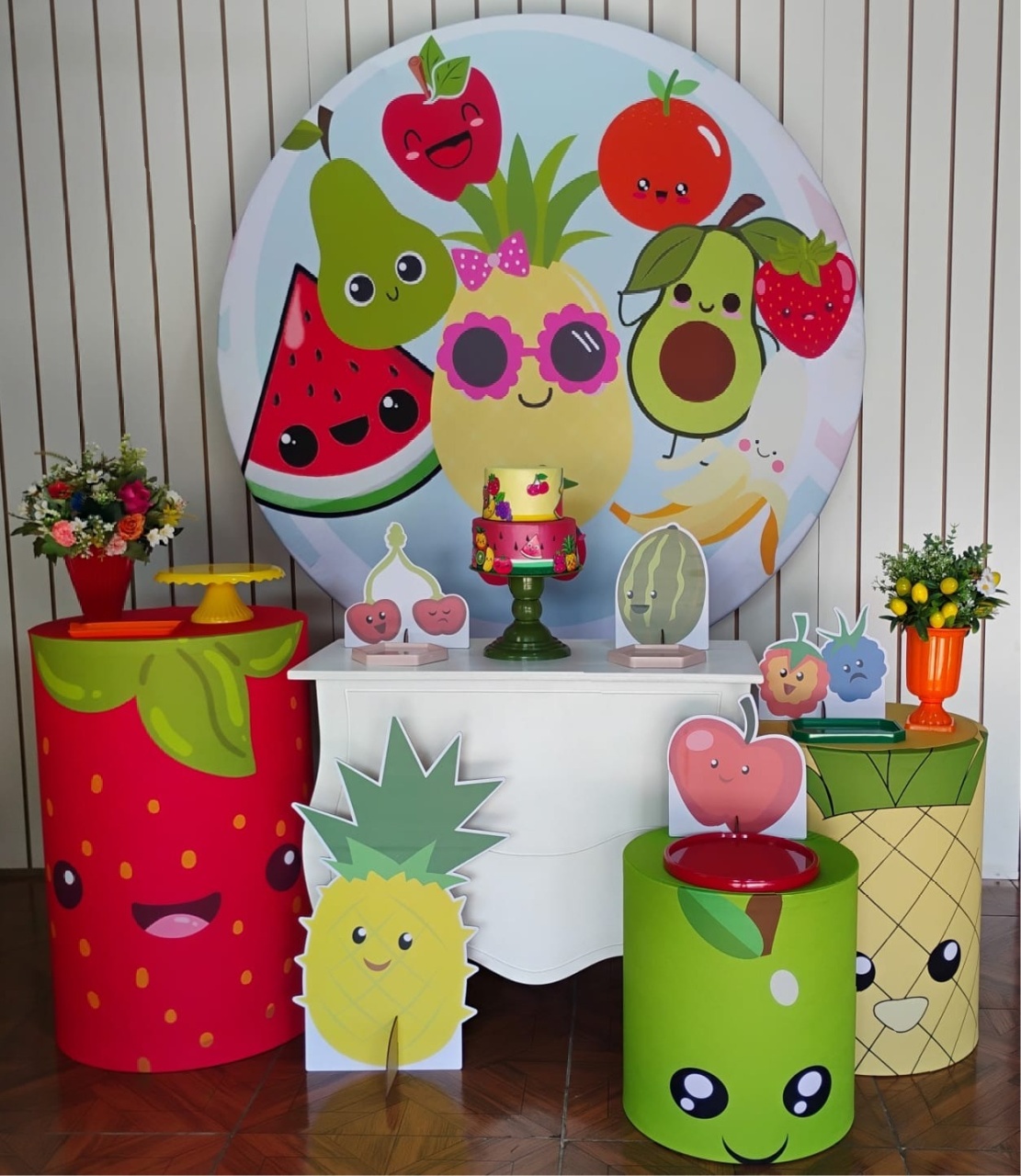 Frutinhas * Kit Prata - LupitoDecoraçõespegueemonte