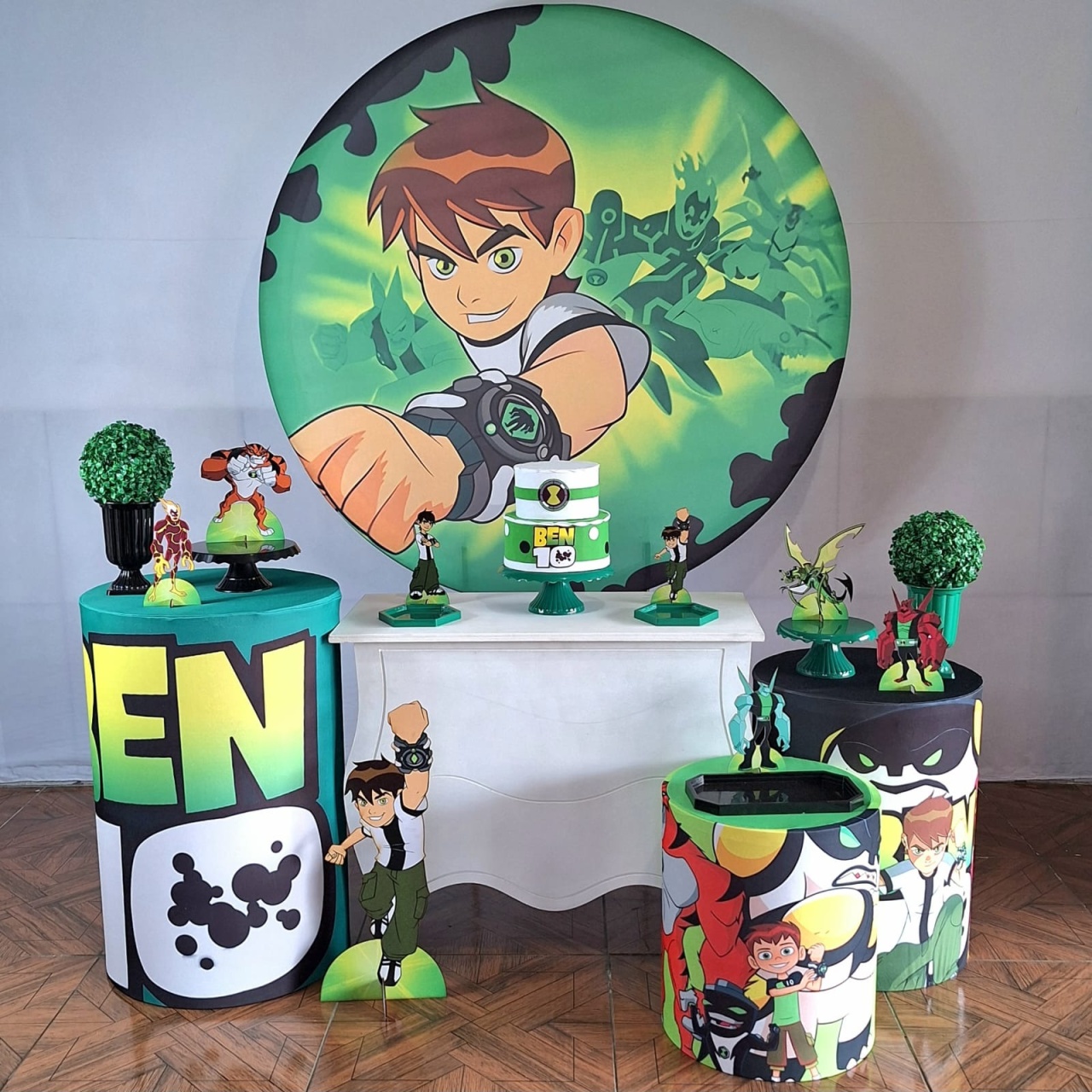 Ben 10 * Kit Prata - LupitoDecoraçõespegueemonte