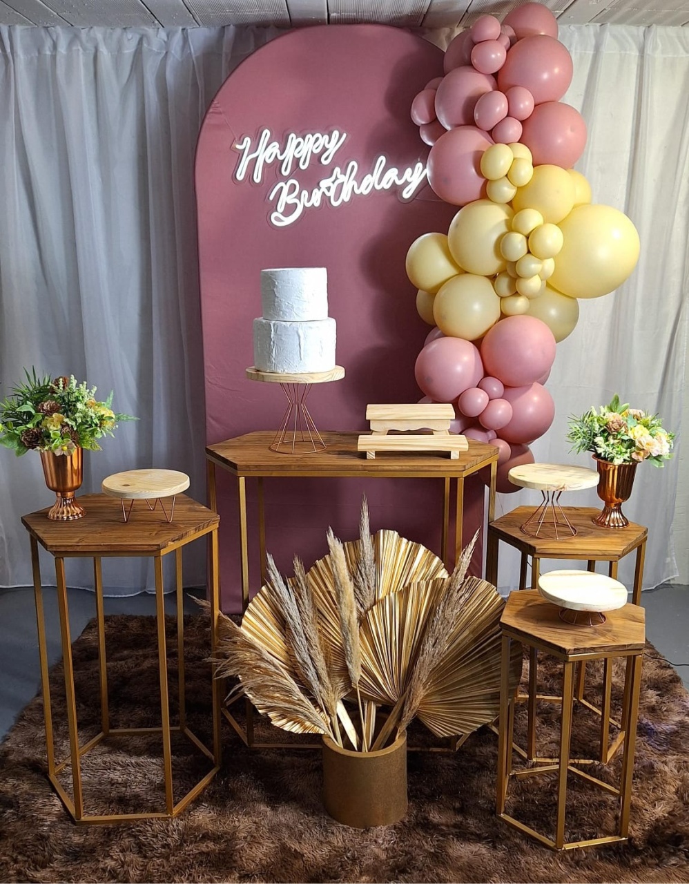 Kit Happy Completo Com Balão - LupitoDecoraçõespegueemonte