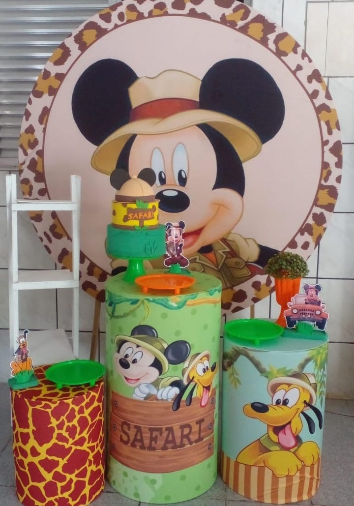 Kit Basico Mickey Safari Slim - Agenda