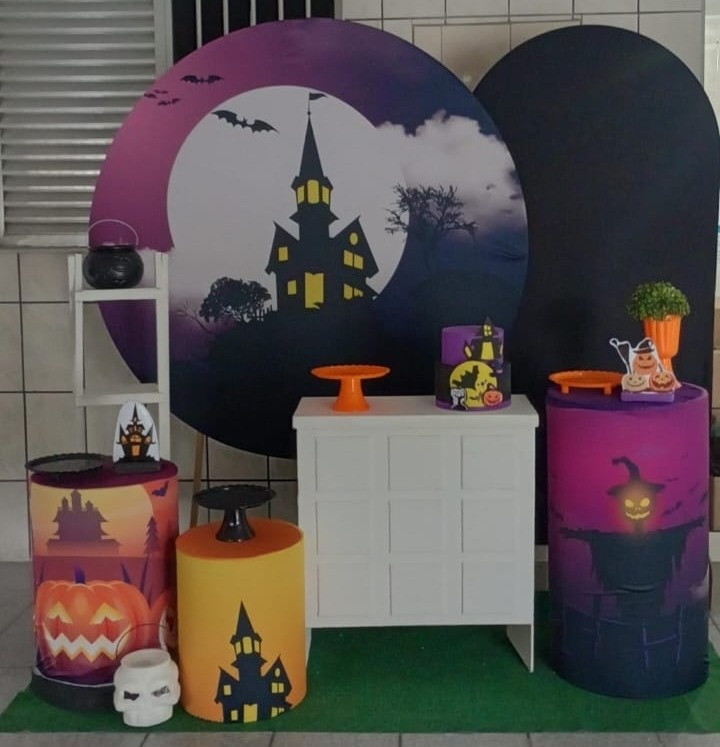 Kit Premium Ouro Halloween Slim - Agenda