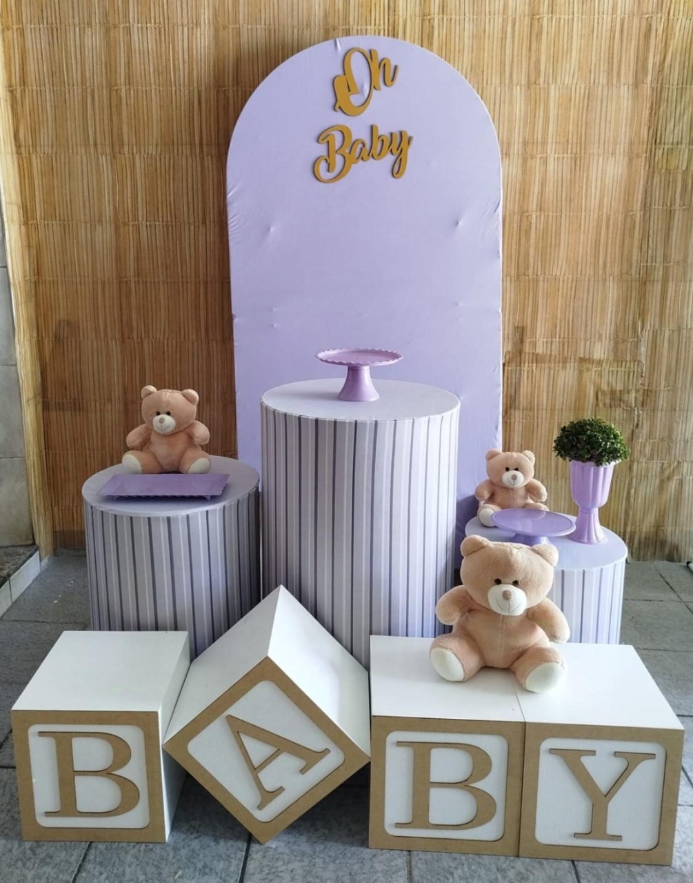 Chá de Bebe Lilas - Agenda
