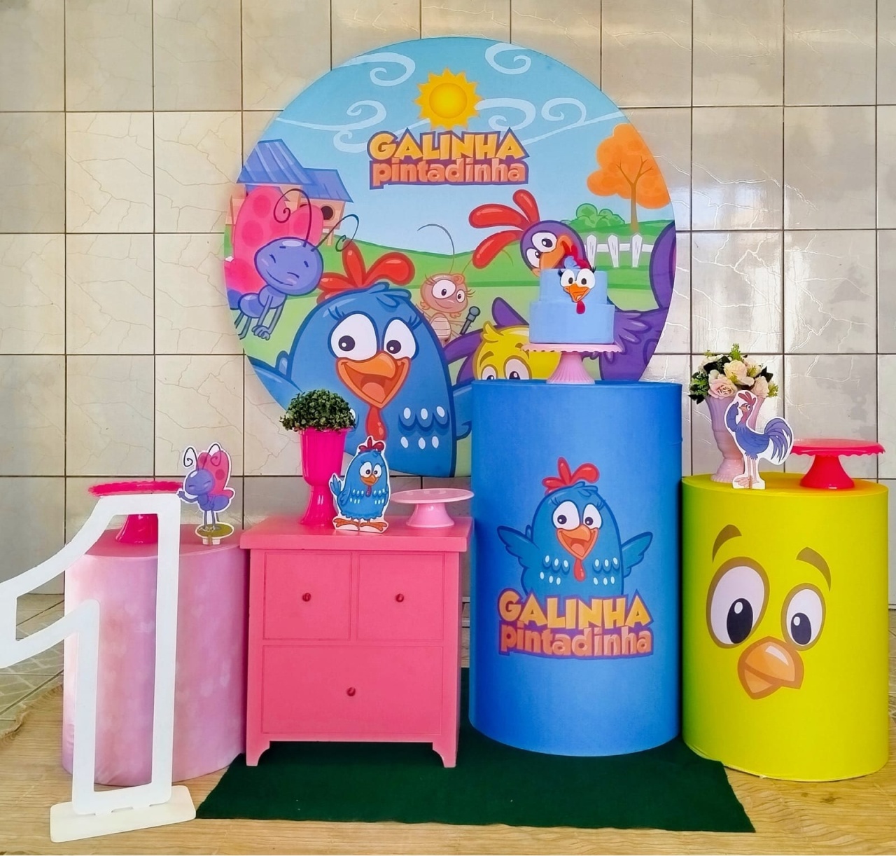 Kit Promocional Galinha Pintadinha Pd - Agenda