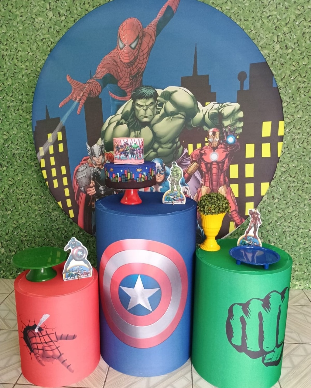 Kit Básico Vingadores Pd - Agenda