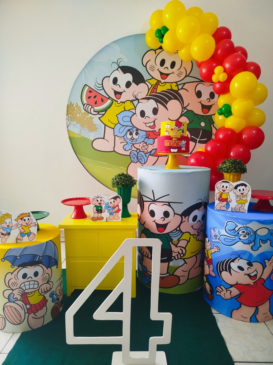 Kit Promocional Turma da Monica Pd - Agenda
