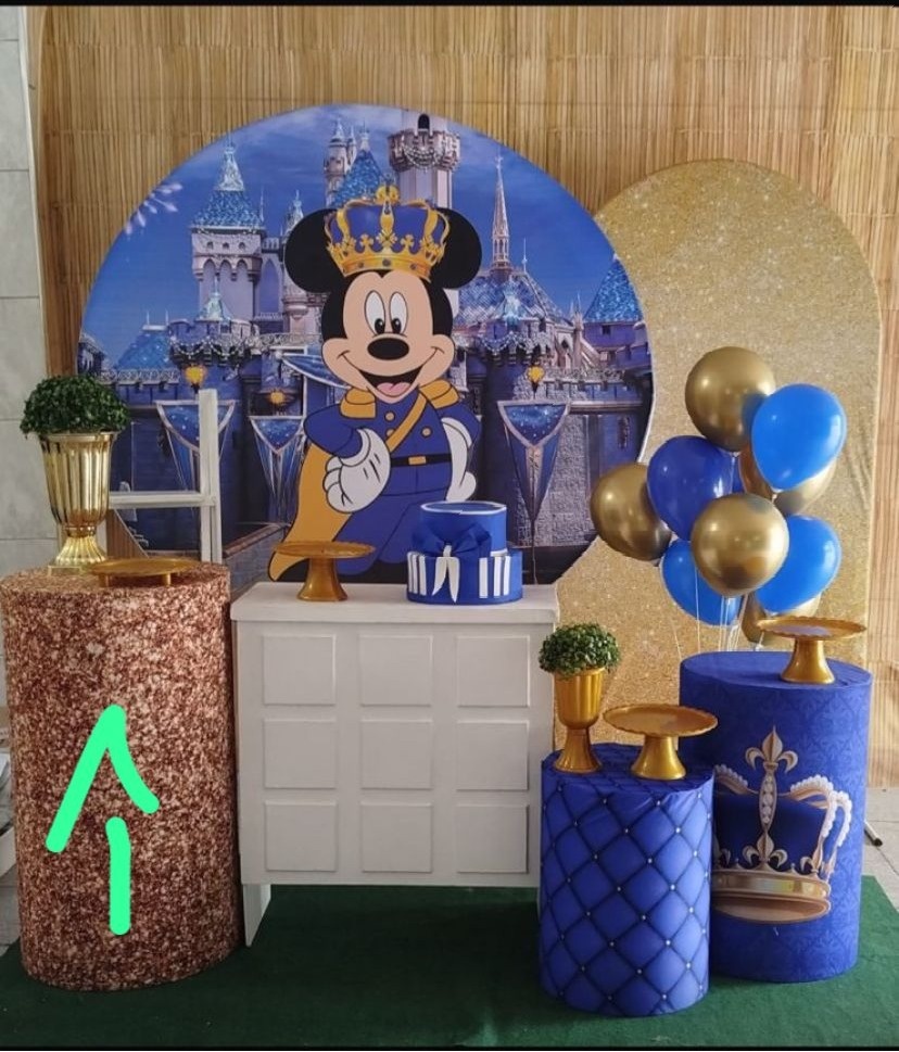 Kit Premium Ouro Mickey Realeza - Agenda