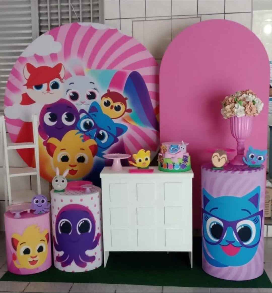 Kit Premium Ouro Bolofofos Menina  - Agenda