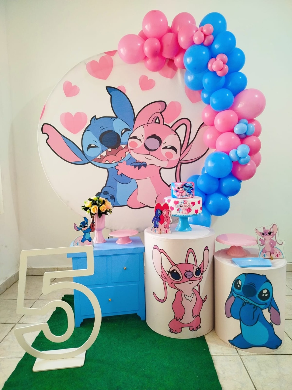 Kit Promocional Stich E Angel Pd - Agenda