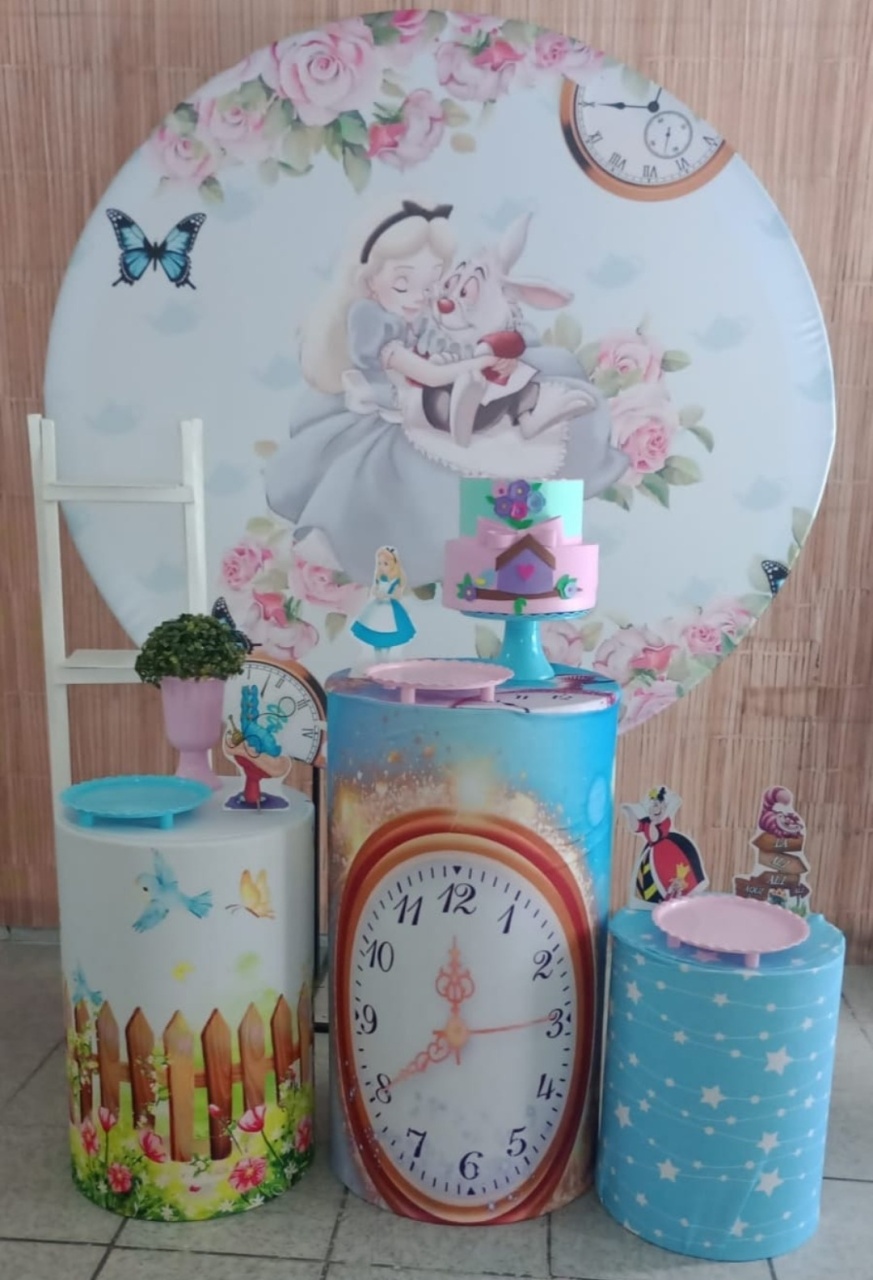 Kit Básico Alice N. País Maravilhas Slim - Agenda
