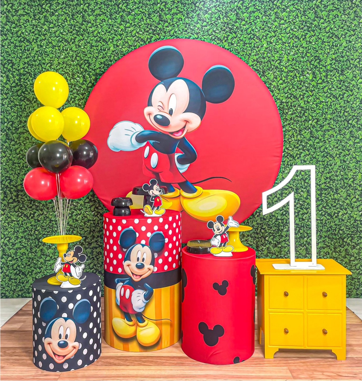 Mickey Vermelho - Prata  - Realize Sonhos 