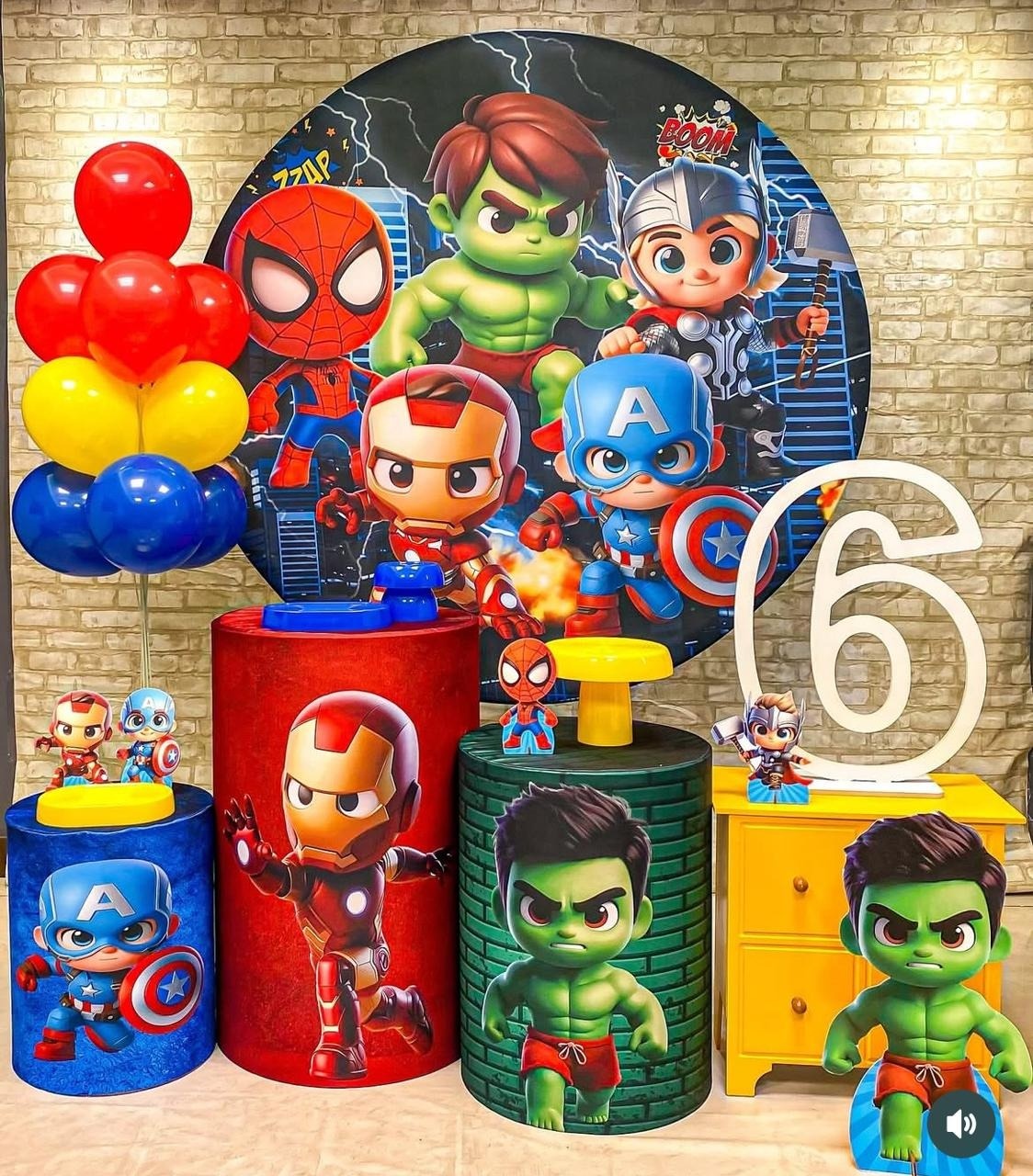 Vingadores Cute - Ouro - Realize Sonhos 