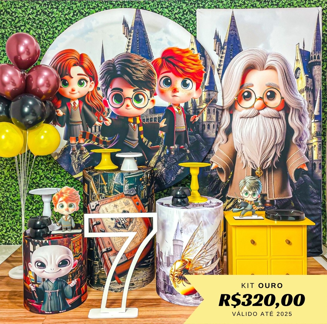 Harry Potter - Ouro  - Realize Sonhos 