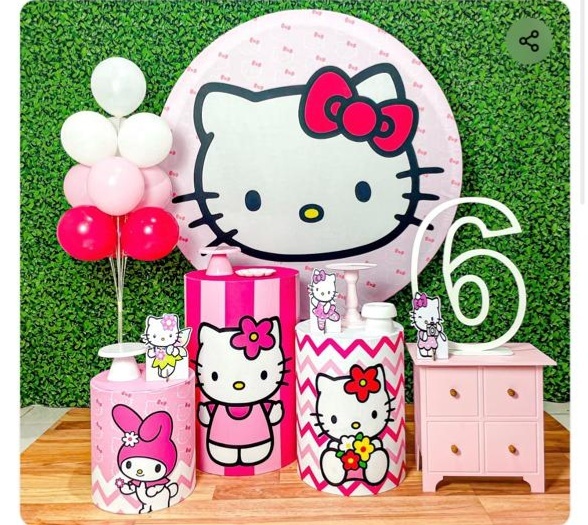 Hello Kitty - Ouro - Realize Sonhos 