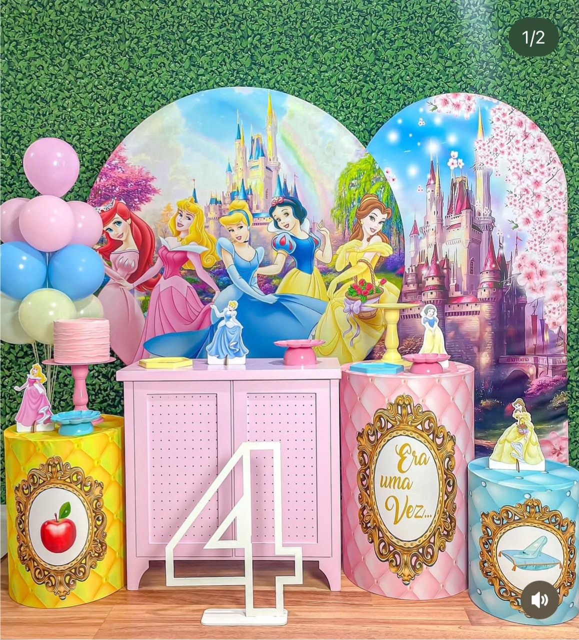 Princesas Clásica - Ouro  - Realize Sonhos 