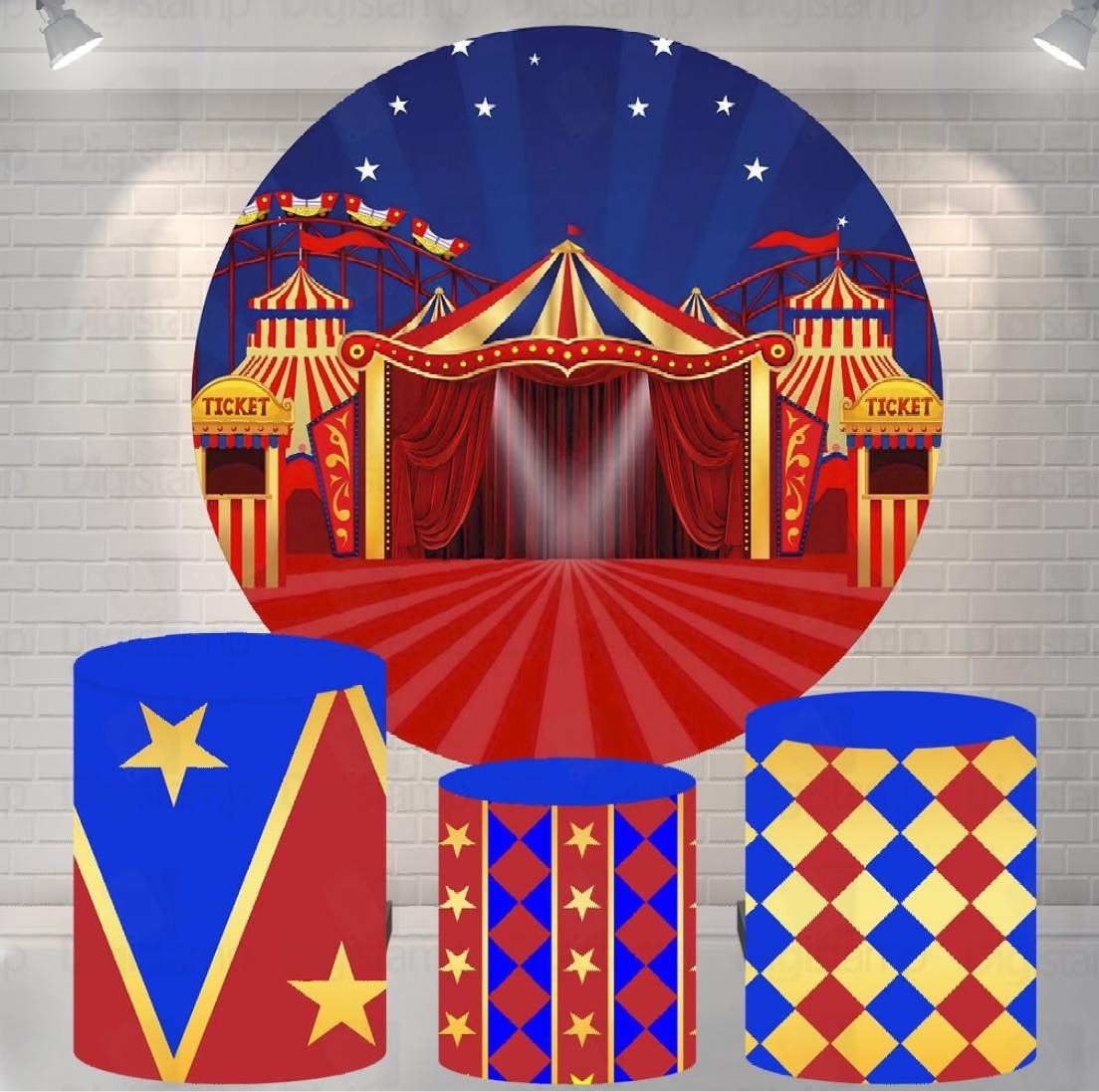 Circo - Prata  - Realize Sonhos 