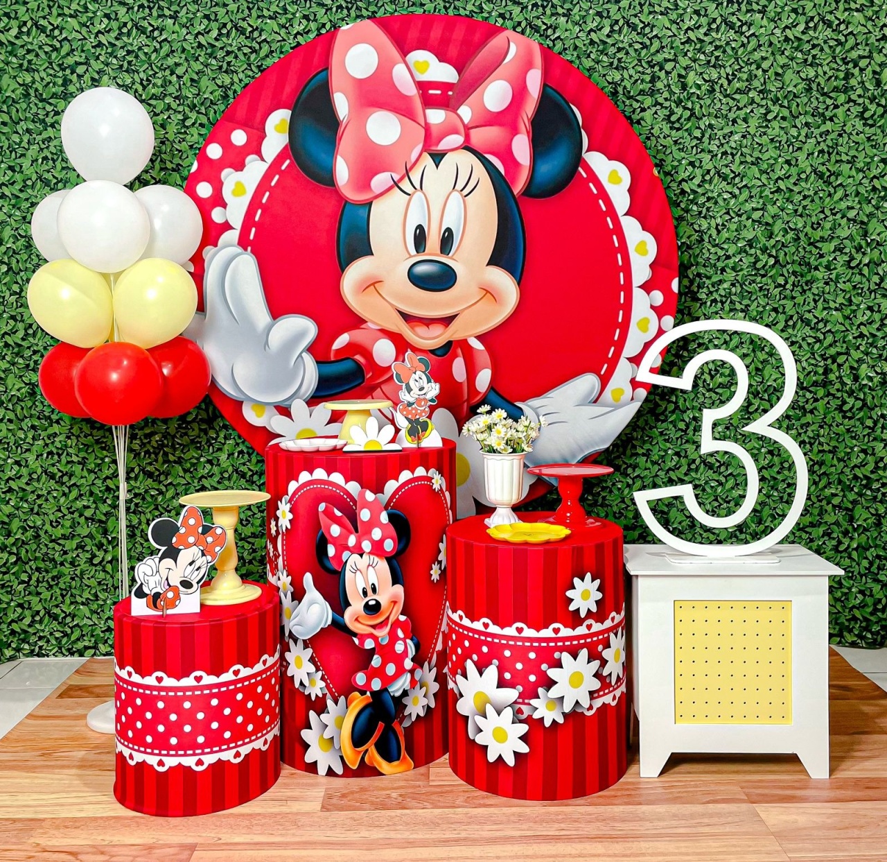 Minnie Vermelha - Prata  - Realize Sonhos 