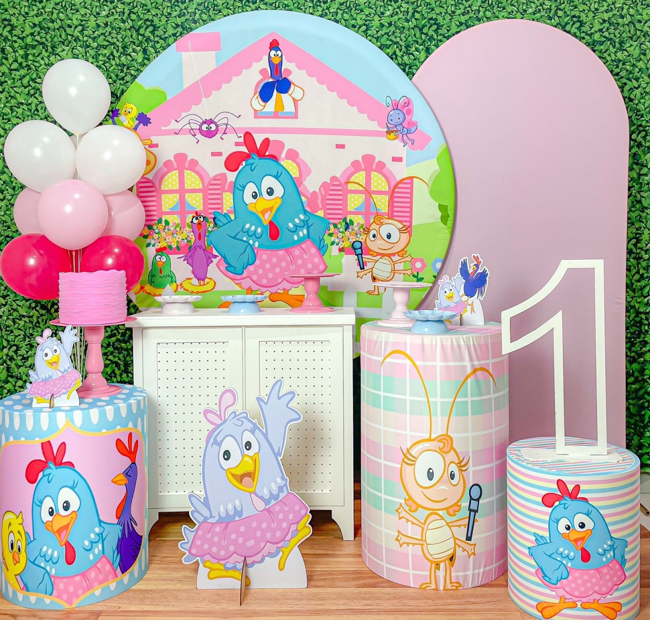 Galinha Pintadinha Rosa - Premium  - Realize Sonhos 