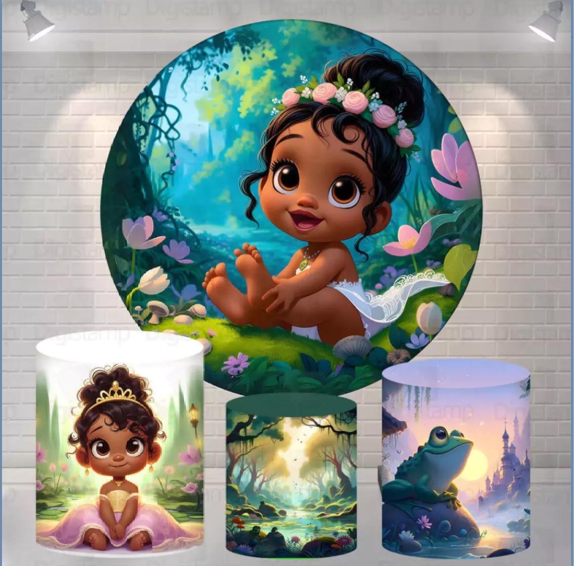 Princesa Tiana - Bronze  - Realize Sonhos 