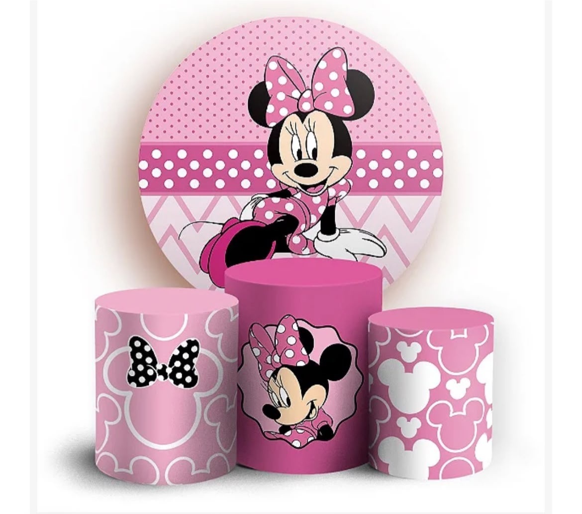 Minnie Rosa Bolinhas - Prata - Realize Sonhos 