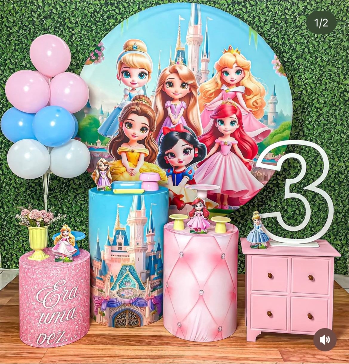 Princesas Cute 2 - Prata - Realize Sonhos 
