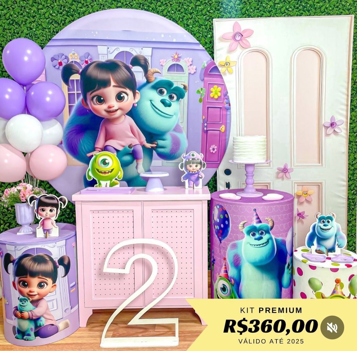 Booh Monstros S.a - Premium - Realize Sonhos 
