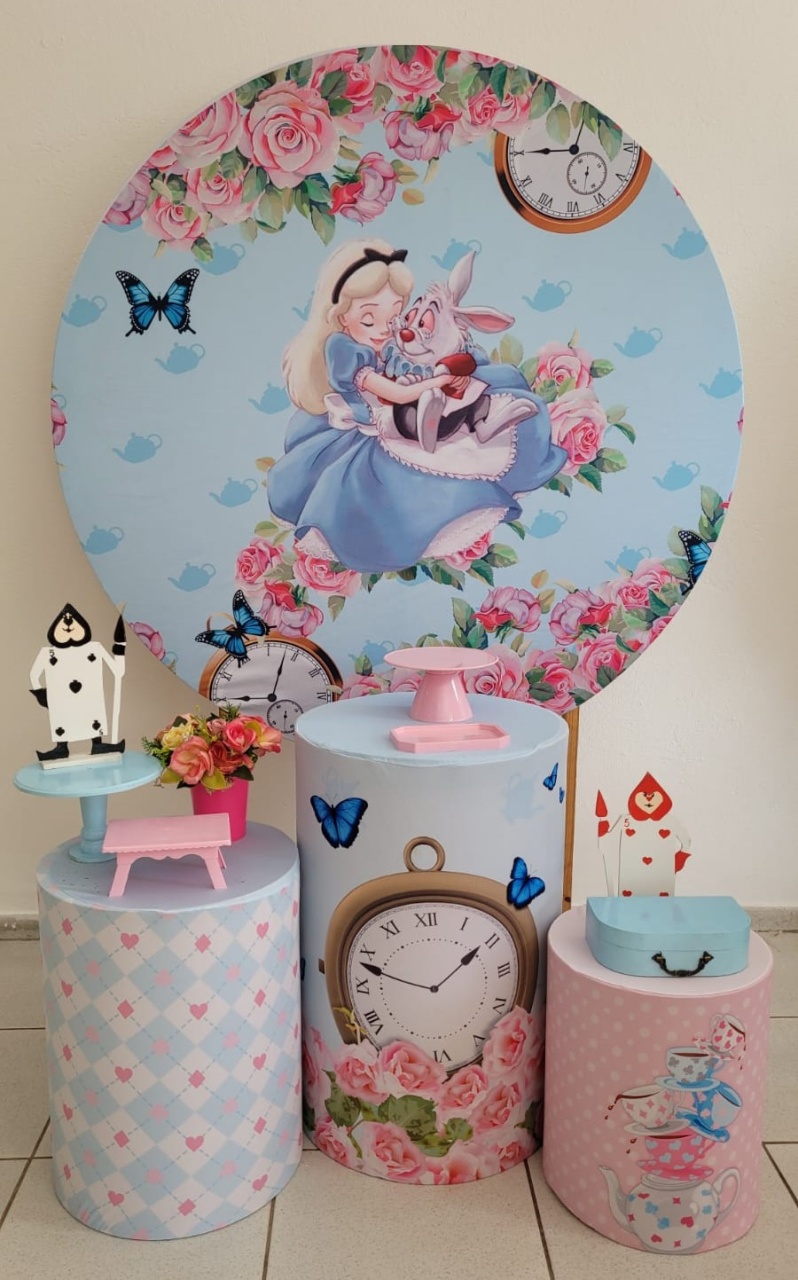 Alice No Pais das Maravilhas - Bronze     - PEGUE E MONTE DA DRYCA 