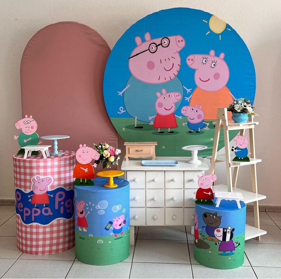 Peppa Pig Menina   / Kit Ouro     - PEGUE E MONTE DA DRYCA 