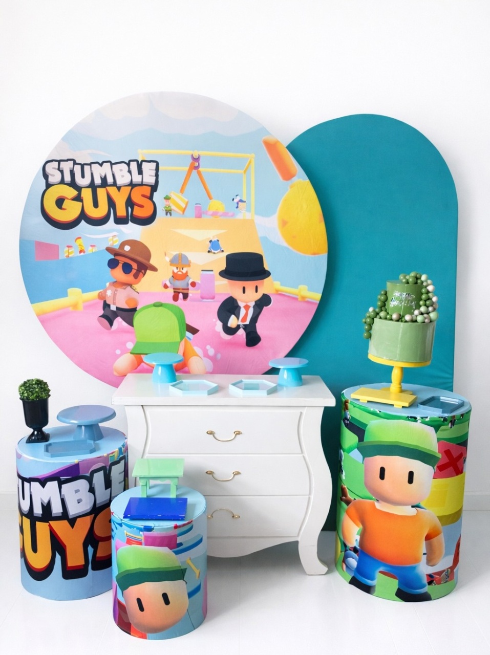 Stamble Guys / Kit  Ouro   - PEGUE E MONTE DA DRYCA 