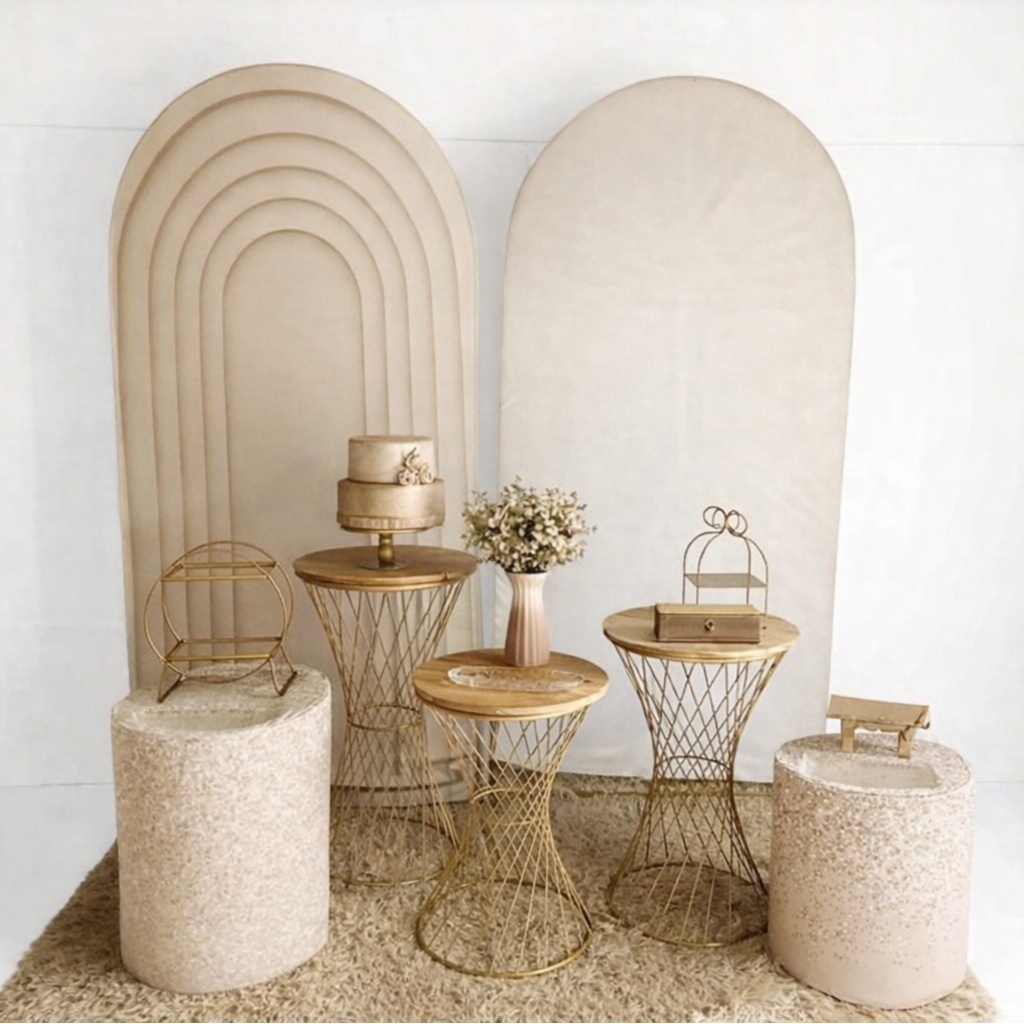 Cha de Panela  Elegance Kit  Ouro     - PEGUE E MONTE DA DRYCA 